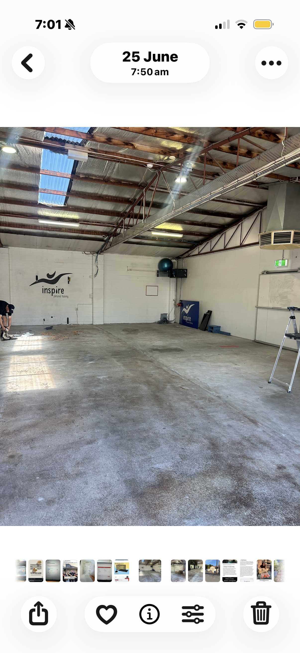 112m2 Unley Parkside with roller door — Parkside